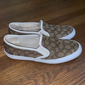 Coach C115 Slip On Classic Sneakers size 8.5
